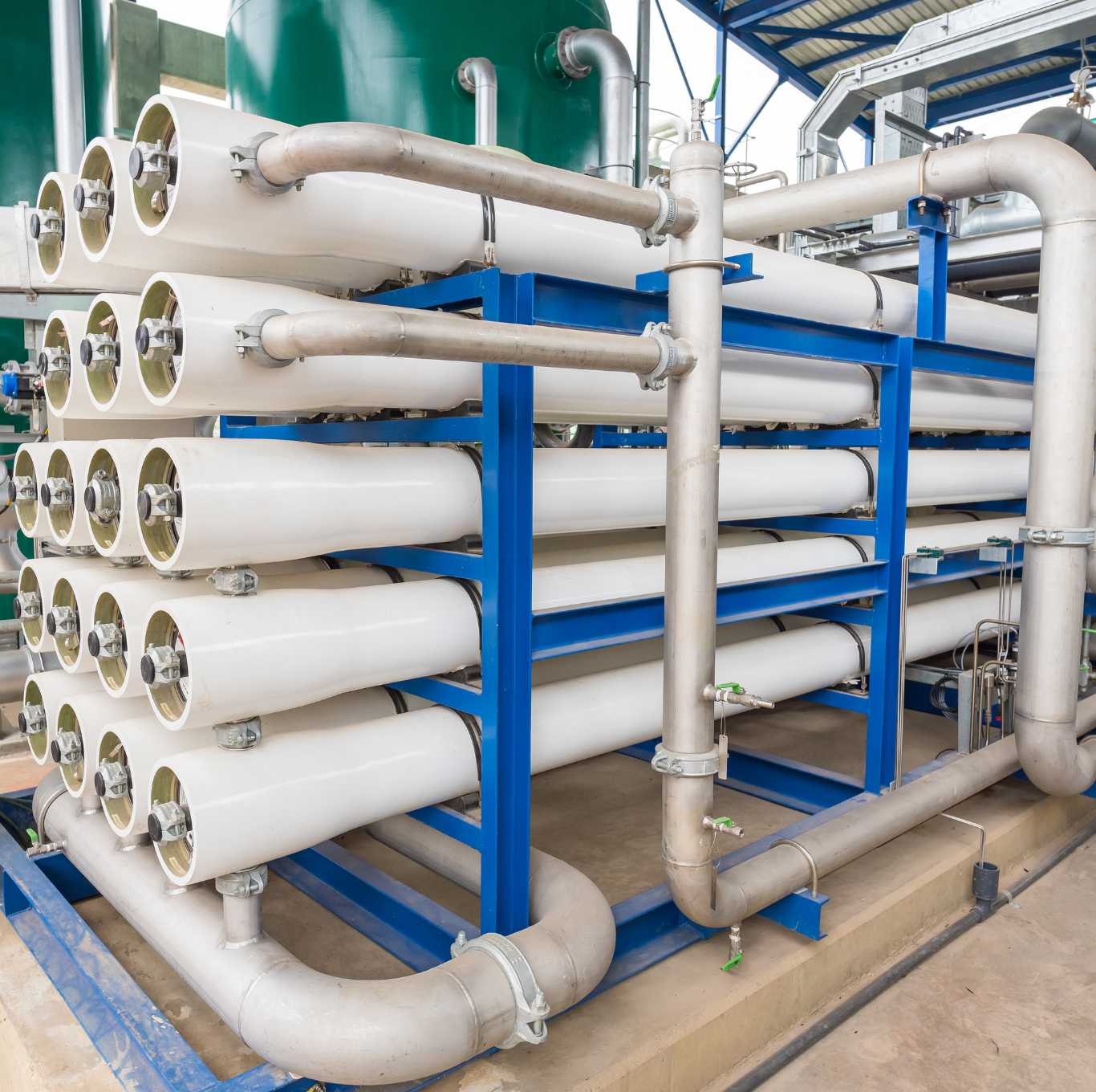 Industrial water filtration system